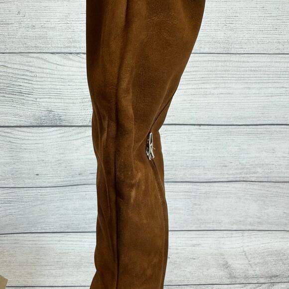 Dolce Vita Women's Nedi Brown Nubuck Pointed Toe Knee High Boots Size 9.5 - Picture 10 of 12